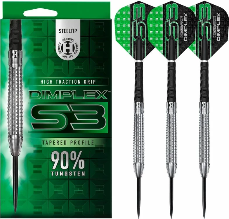 Dart puščice Harrows, zelene