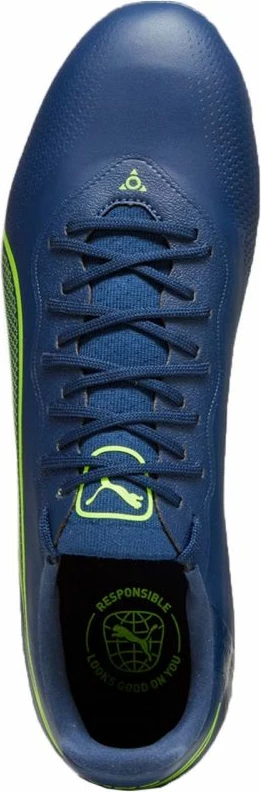 Fudbalske kopačke za fante Puma King Pro, temno modre