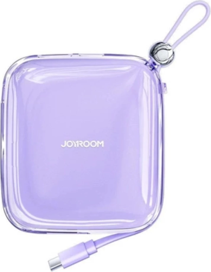 Powerbank 10000 mAh, vijoličen, z Lightning in USB-A — Joyroom JR-L005