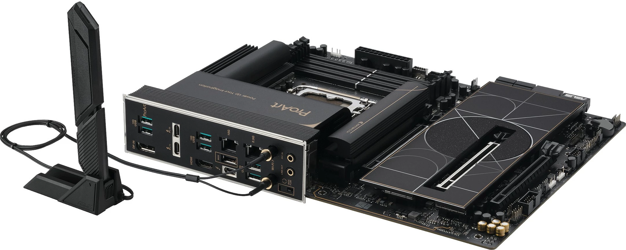 Matična plošča PROART Z890-CREATOR WIFI, ASUS, Intel LGA 1851, DDR5 192 GB, črna