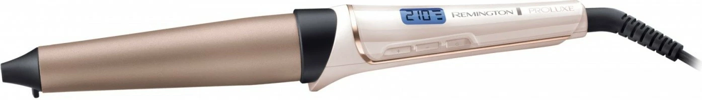 Hladilnik za kodre Remington PROluxe CI91X1, 25–38 mm, zlato/perla