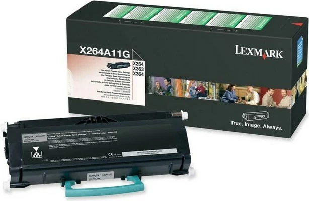Toner, Lexmark X264A11G, črn, 3500 strani