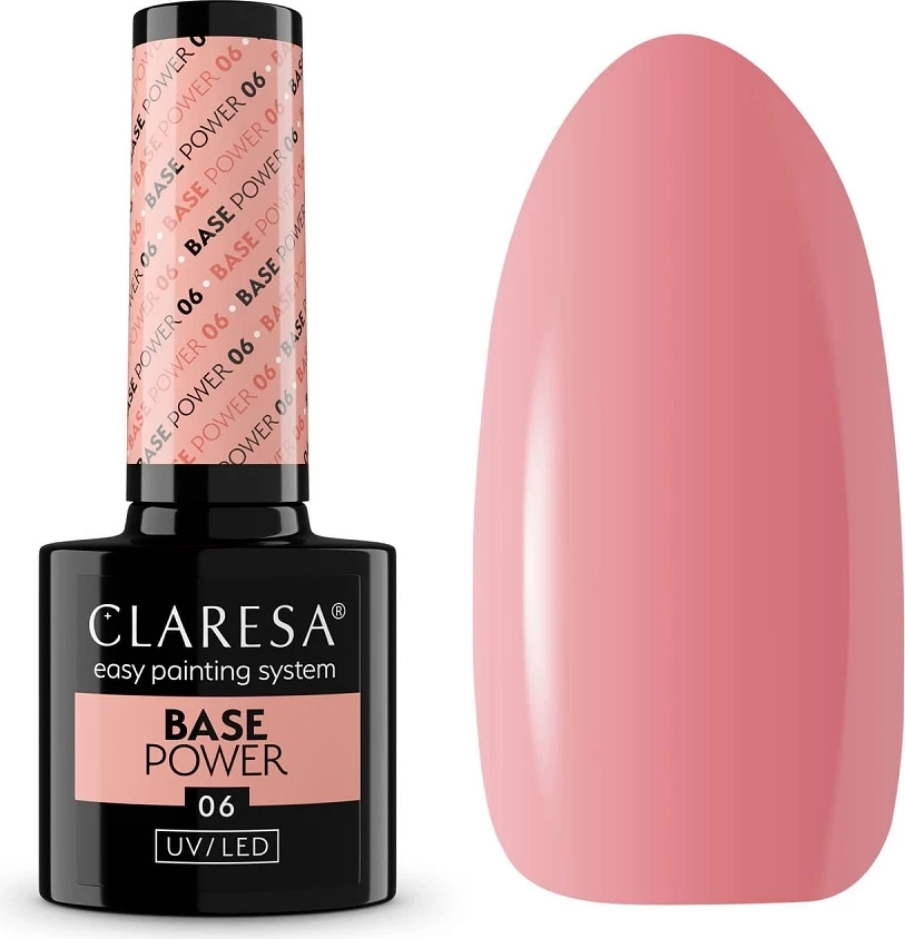 Hibridna baza za nohte Base Power Hybrid Base 06, Claresa, 5 g, za ženske