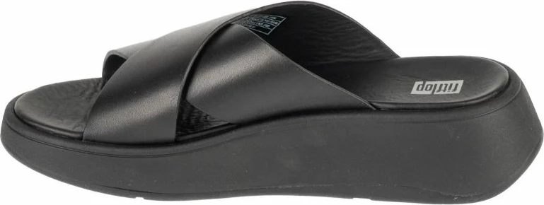 Sandali FitFlop F-Mode Flatform FW5-090, črni