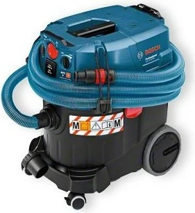 Industrijski sesalnik 35 L, Bosch GAS 35 M AFC Professional, 1380 W, suho in mokro, črn, moder