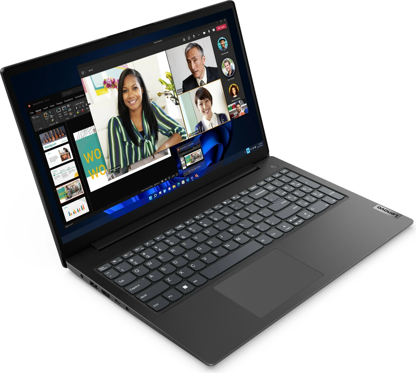 Prenosnik Ryzen 5-7520U Lenovo V15 G4 AMN, 8GB RAM, 512GB SSD, 15,6" FHD, Business Black