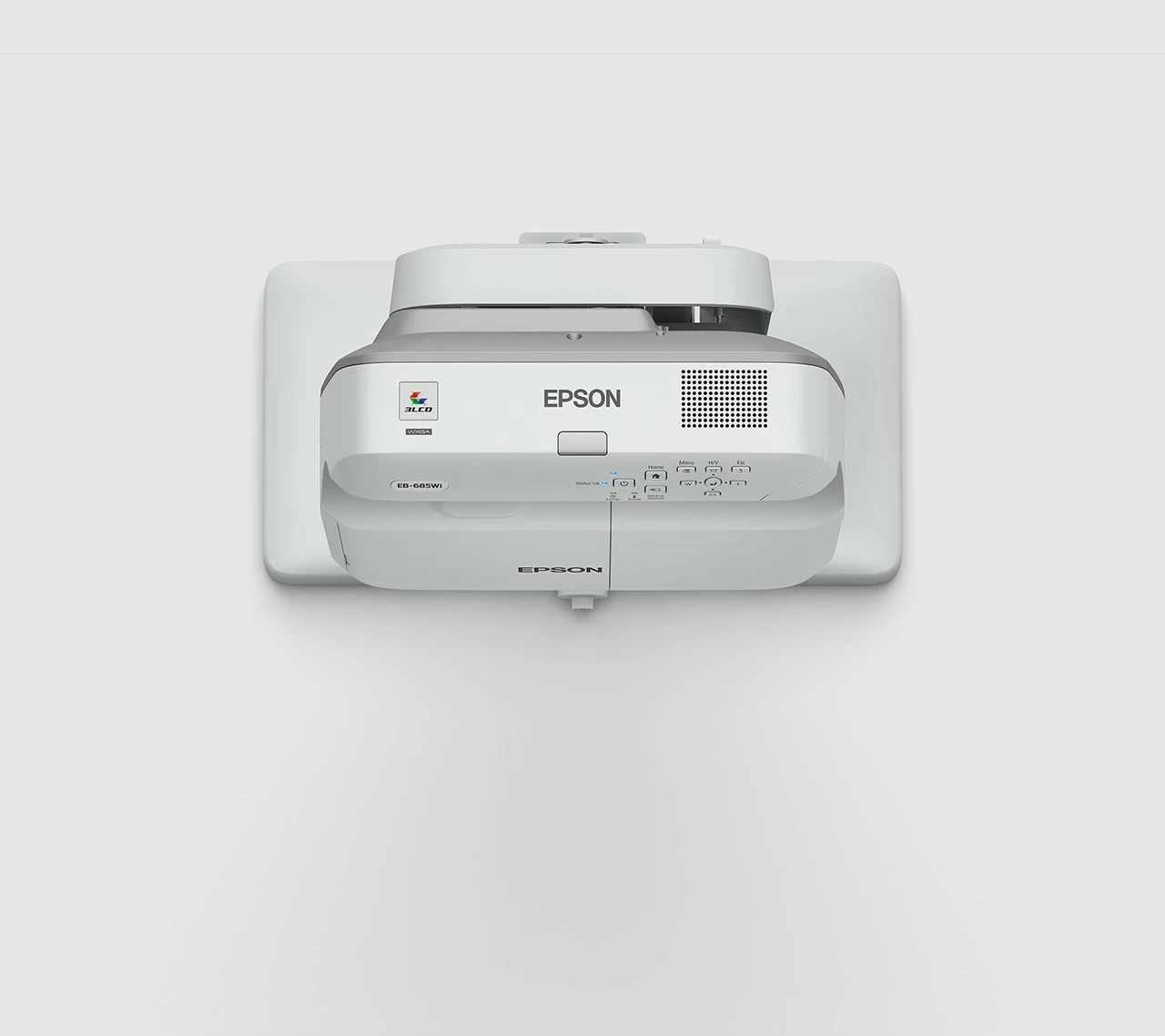 Ultra kratkometni projektor, 3500 ANSI lm, 3LCD, WXGA, Epson EB-685W, bel