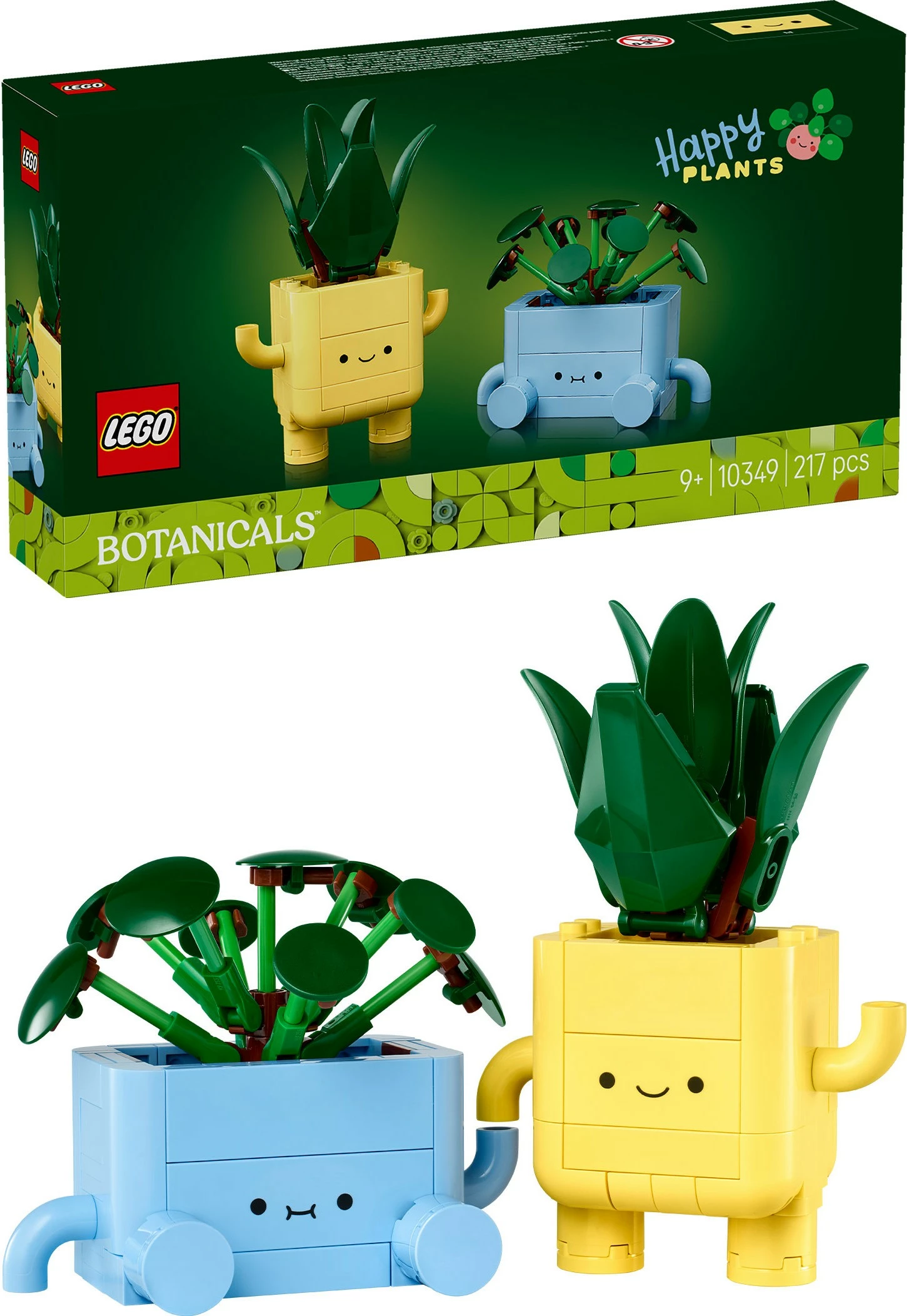 Komplet za sestavljanje dekorativnih rastlin LEGO Botanicals 10349, 217 kosov, večbarven