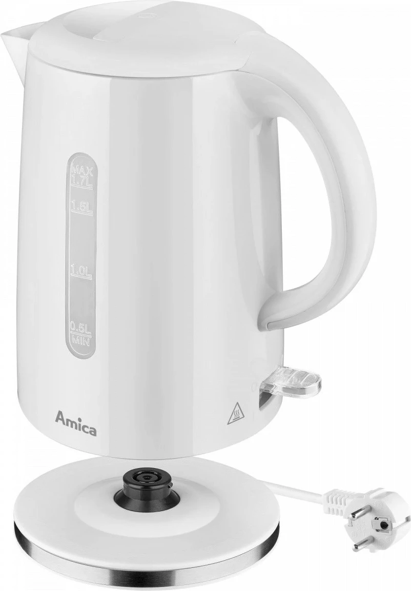 Električni čajnik 1,7 L Amica KF 1001, bel