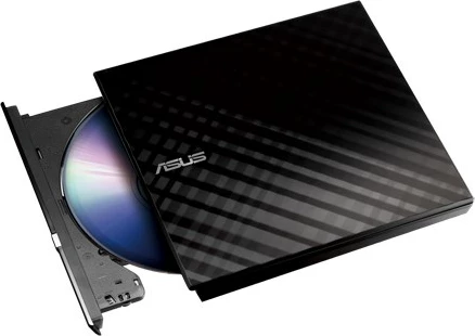 Zunanji optični pogon, ASUS SDRW-08D2S-U Lite, črn