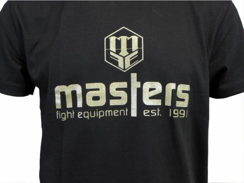 Majica za moške Masters, črna