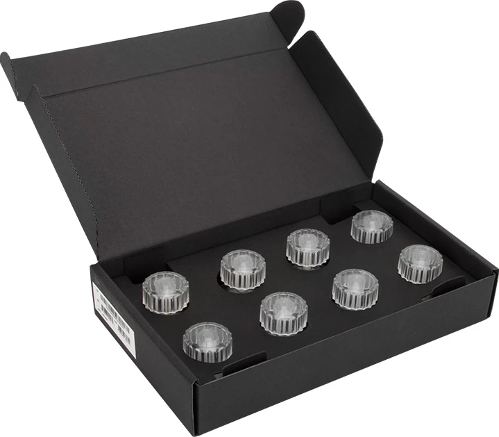 Sesalne skodelice za sončne panele EcoFlow, 8 kos, prosojne