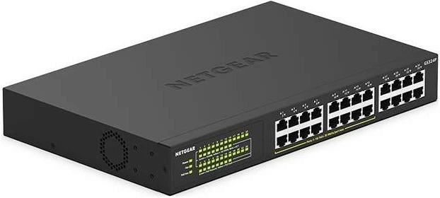 Nemanagean stikalo z 24 LAN vrati, 16 PoE — Netgear GS324P-100EUS