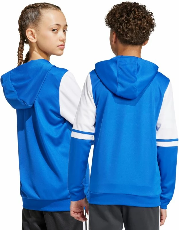 Duks za otroke adidas, bel in moder