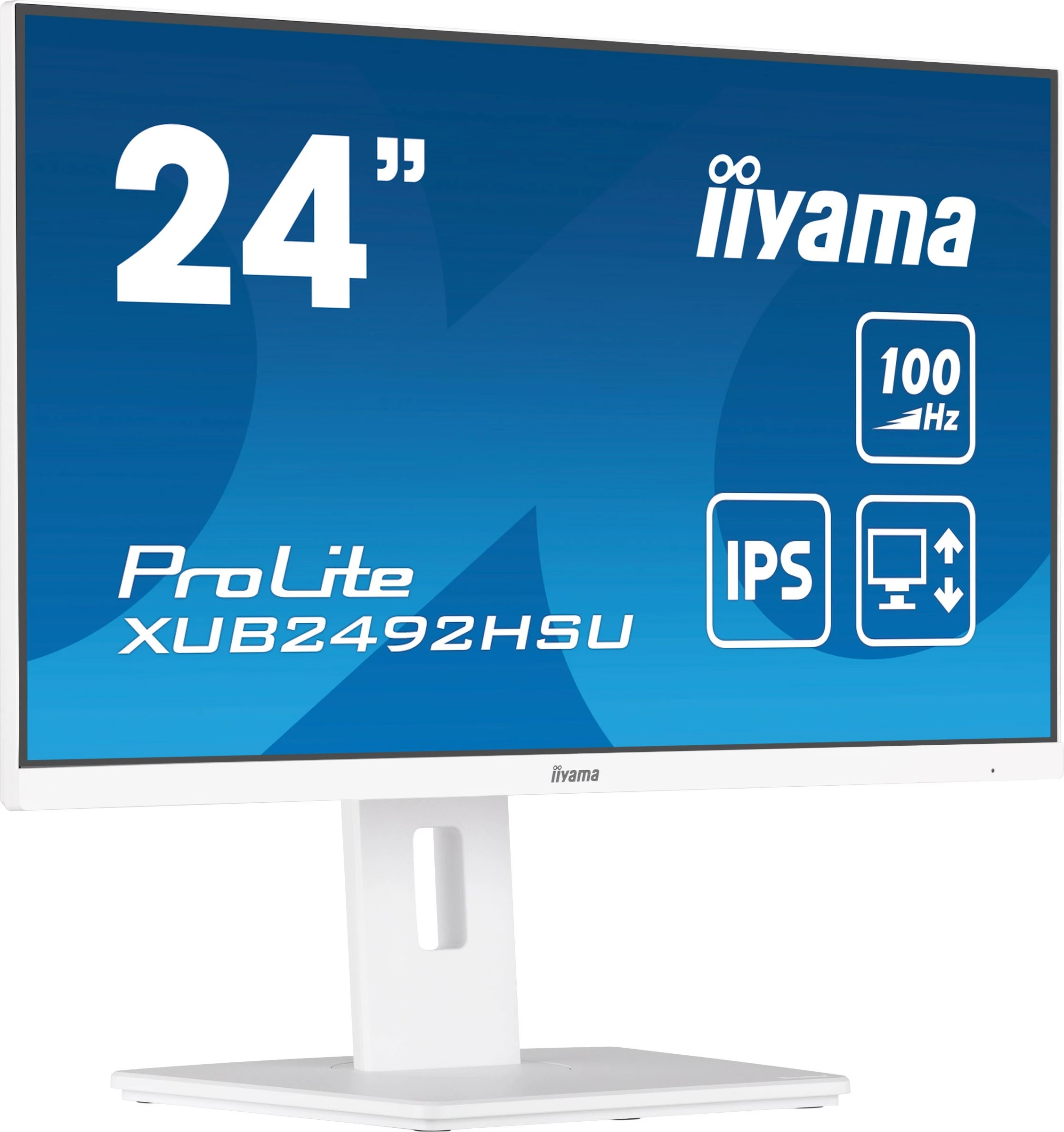 Monitor 60,5 cm (23,8"), 1920 x 1080, Full HD, LED, 0,4 ms, bel iiyama XUB2492HSU-W6