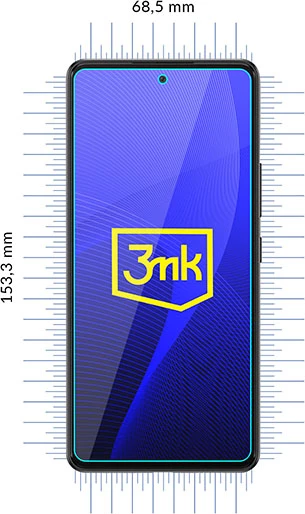 Zaščitnik zaslona FlexibleGlass 3mk Protection za Samsung Galaxy A53 5G, prozoren