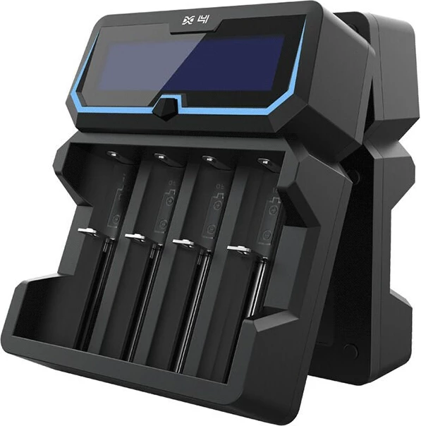 Hitri polnilec baterij Xtar X4, 18650, črn