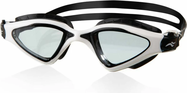 Plavalna očala za moške in ženske, Aqua-Speed, bela in črna