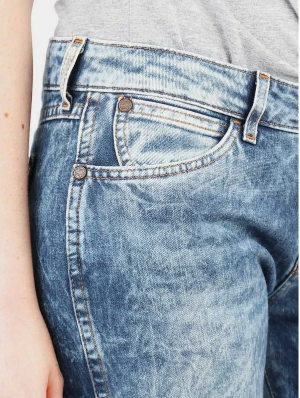 Hlače Wrangler Molly za ženske, nizki pas