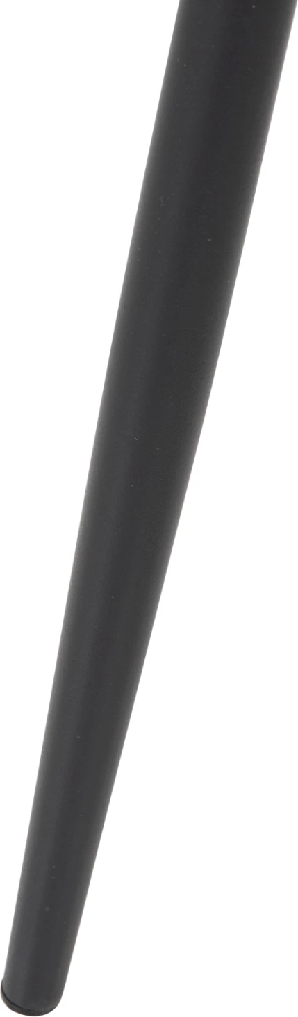 Jedilni stol LEONARDO FH00100.28 temno bež tkanina & črne kovinske noge 42x49,5x89Hcm, set 4 kosov