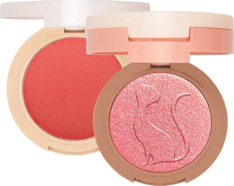 Blush in highlighter 2 v 1 J.Cat Beauty Piece Of Cake 105 One In A Melon!, ženska, 12.1g