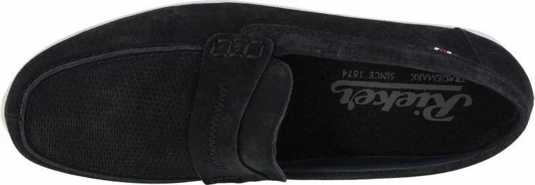 Mokasine za moške Rieker, temno modre