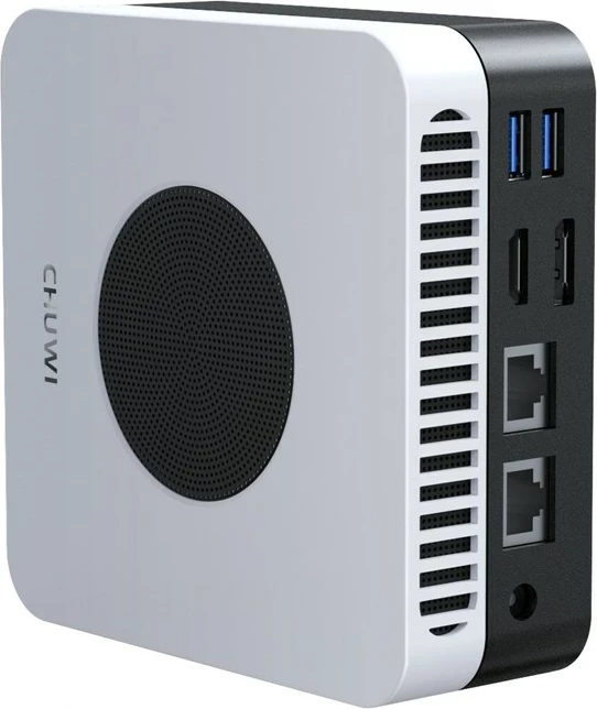 Mini računalnik CHUWI LarkBox X, Intel N N100, 12 GB RAM, 512 GB SSD, bel