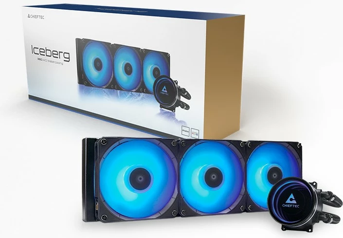 Hladilnik CPU z vodo 360 mm Chieftec ICEBERG RGB