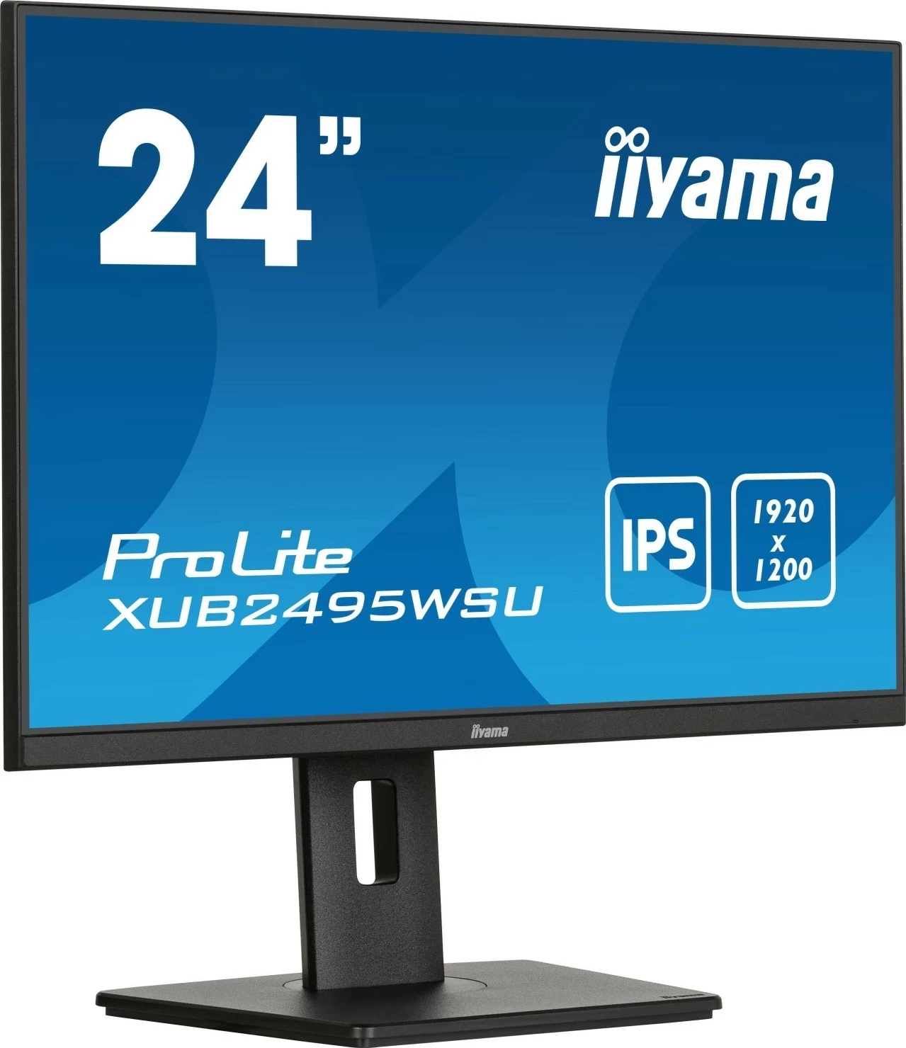24,1" IPS monitor za pisarno in dom iiyama ProLite XUB2495WSU-B7, črn