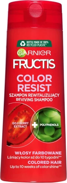 Šampon za obarvane lase Garnier Fructis Color Resist 400 ml