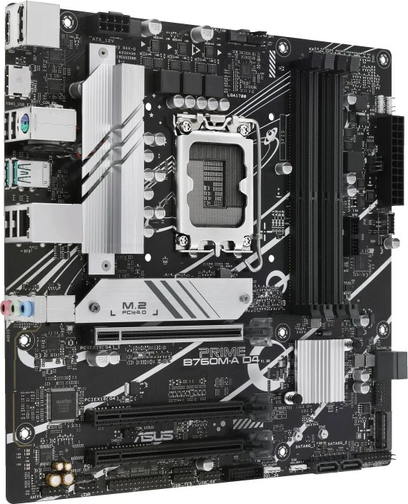Plošča ASUS PRIME B760M-A D4-CSM, LGA 1700, micro ATX