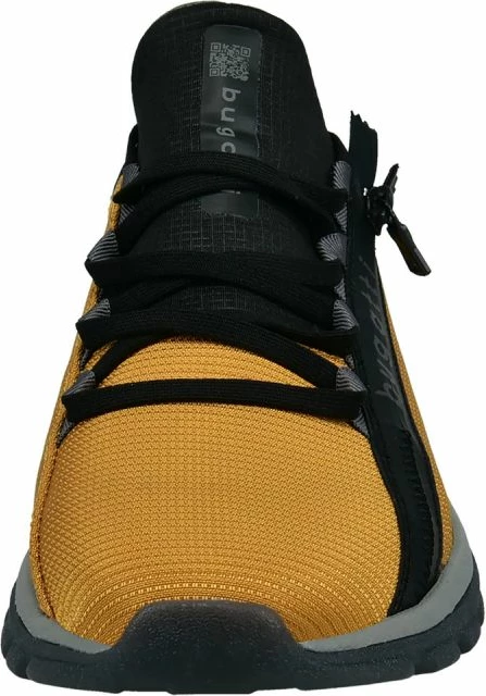 Čevlji Bugatti za moške, črno-oranžni