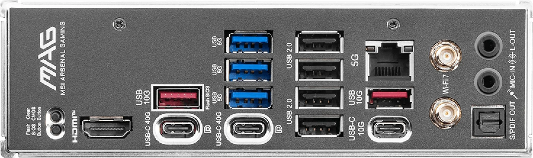 Matična plošča za igralce MSI MAG X870E TOMAHAWK WIFI, AMD, podnožje AM5, 256 GB, DDR5-SDRAM