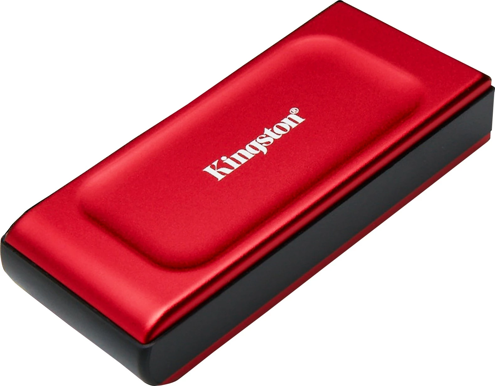 Zunanji disk 2TB Kingston XS1000, USB 3.2 Gen 2, rdeč