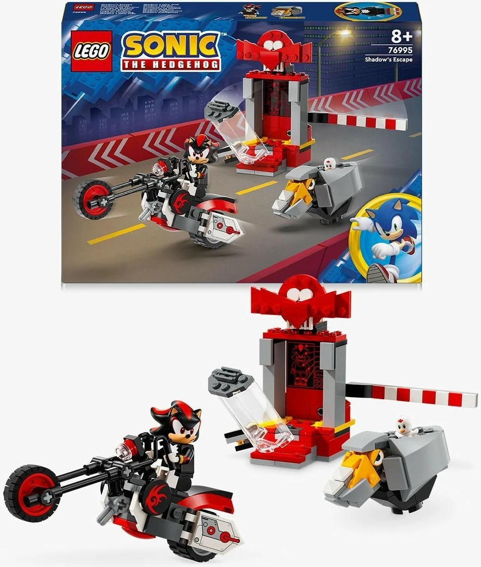 Gradbeni set Shadow’s Escape, LEGO Sonic the Hedgehog 76995, večbarven