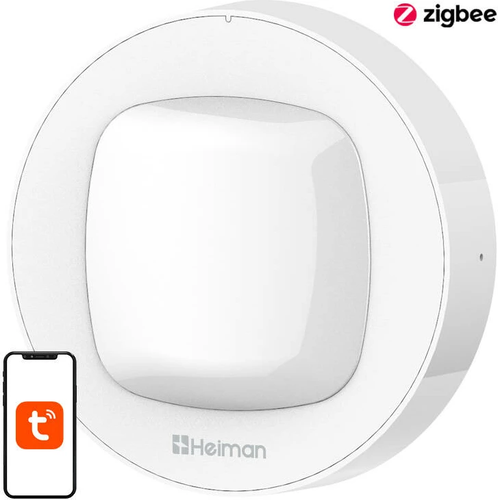 Senzor gibanja Heiman WS3MS, PIR, pameten, WiFi, bel