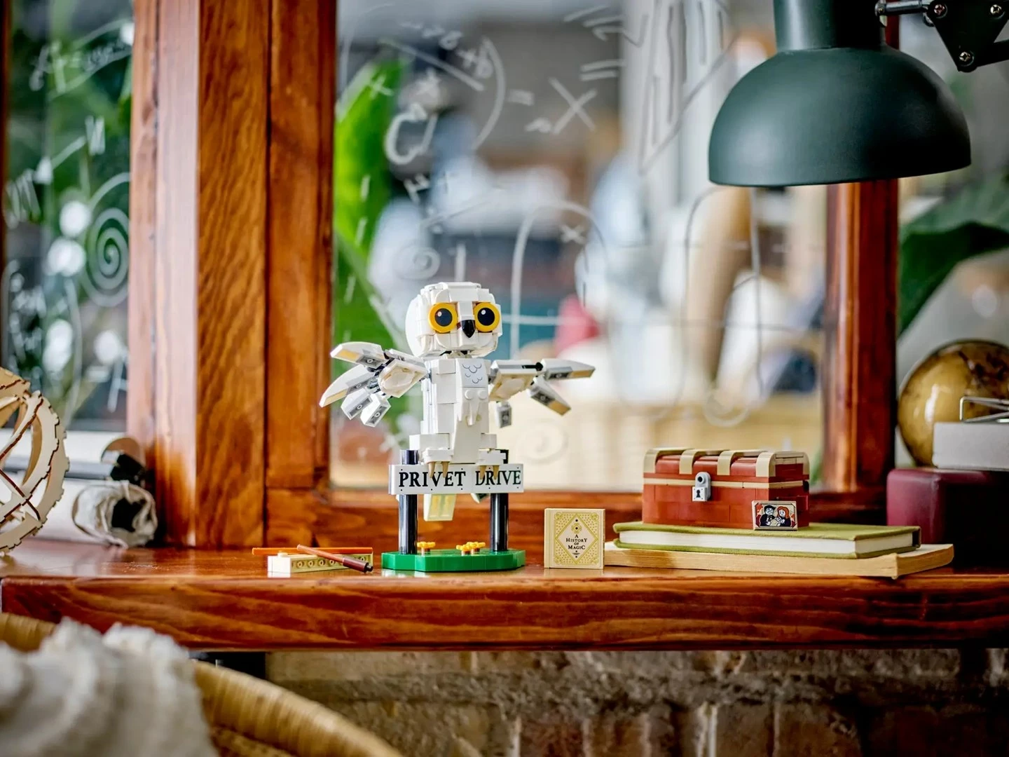 Scena Hedwig v 4 Privet Drive, LEGO Harry Potter 76425