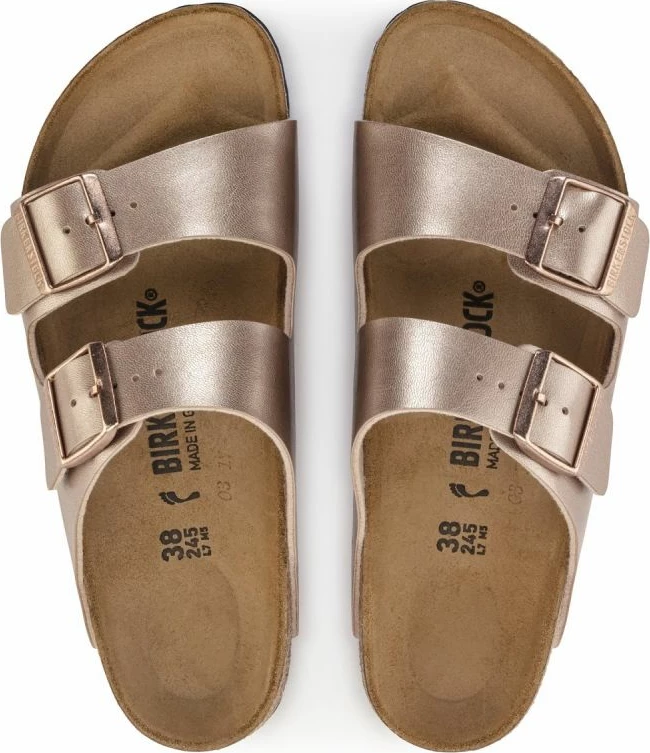 Sandalke, Birkenstock Arizona BF W 1023960, zlate, ženske