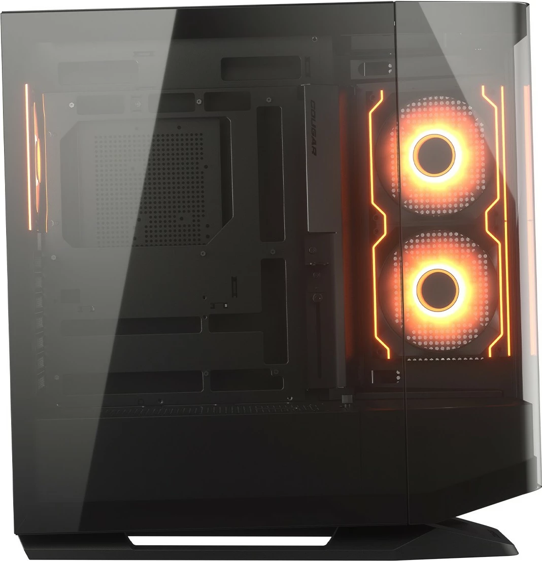 Računalniško ohišje midi Cougar FV270 ARGB, črn