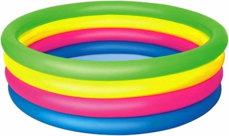Napihljiv bazen z 4 obroči Bestway, za otroke