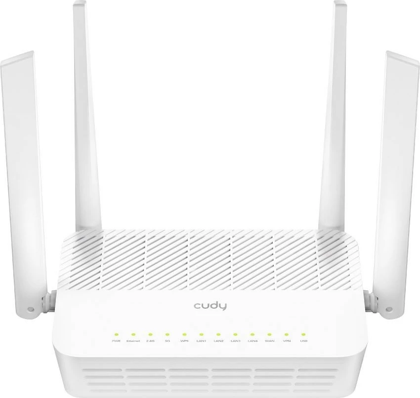 Mesh usmerjevalnik Cudy WR3000H AX3000, 2.5G, bel
