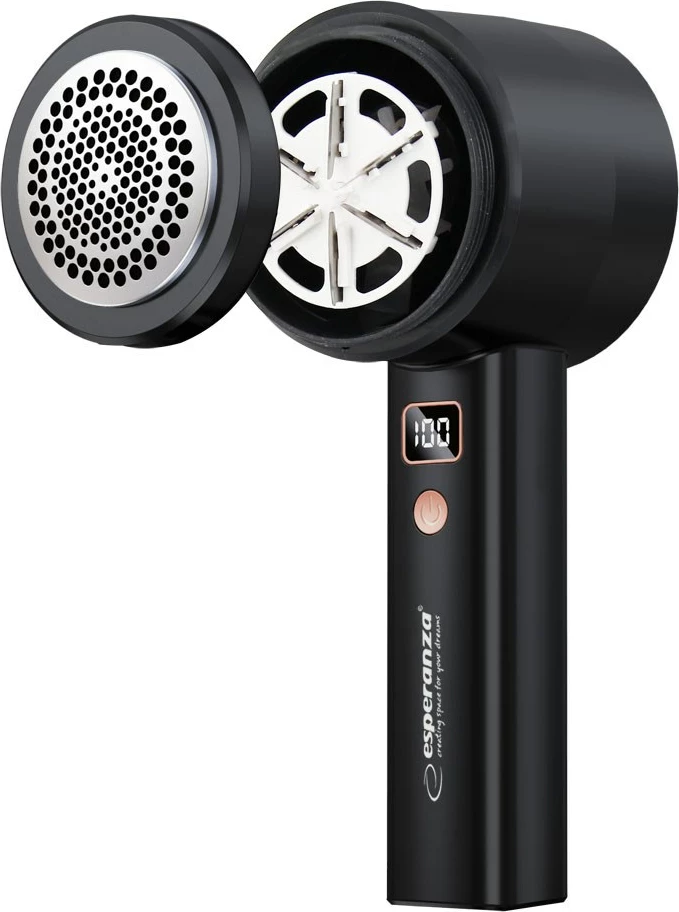 Rroje za oblačila brez kabla, Esperanza ECS012, črna