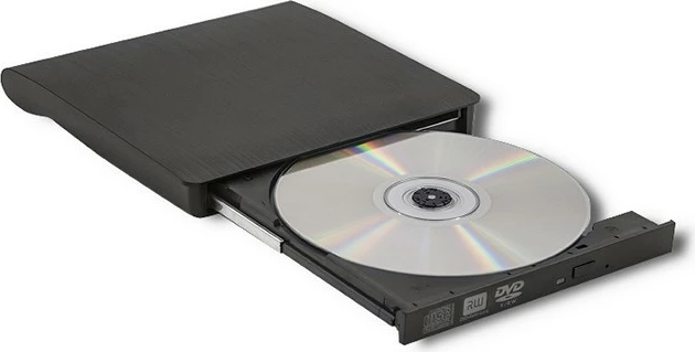 Zunanji DVD-RW, Qoltec 51857, USB 3.0, črn