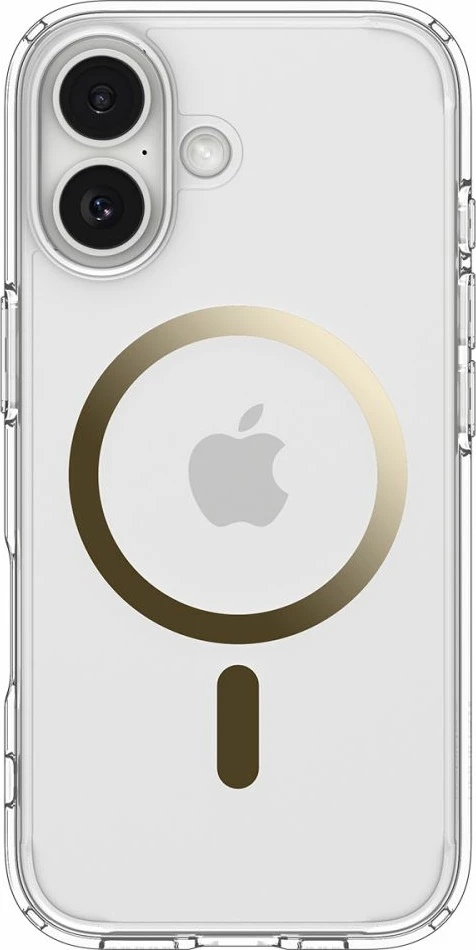 Ovitek Ultra Hybrid MagSafe za iPhone 17, TPU+PC, MagSafe, prozoren zlati - Spigen