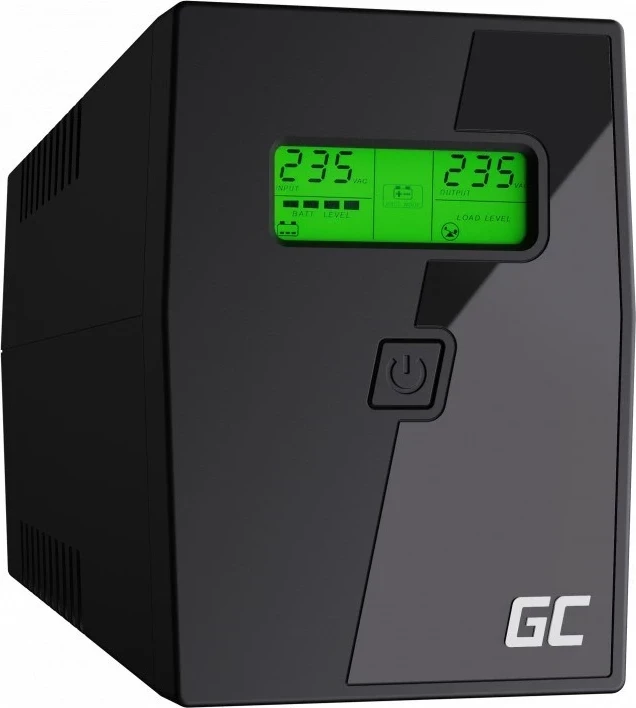 Interaktivni UPS 480 W, 0,8 kVA, 2x AC, Green Cell UPS02