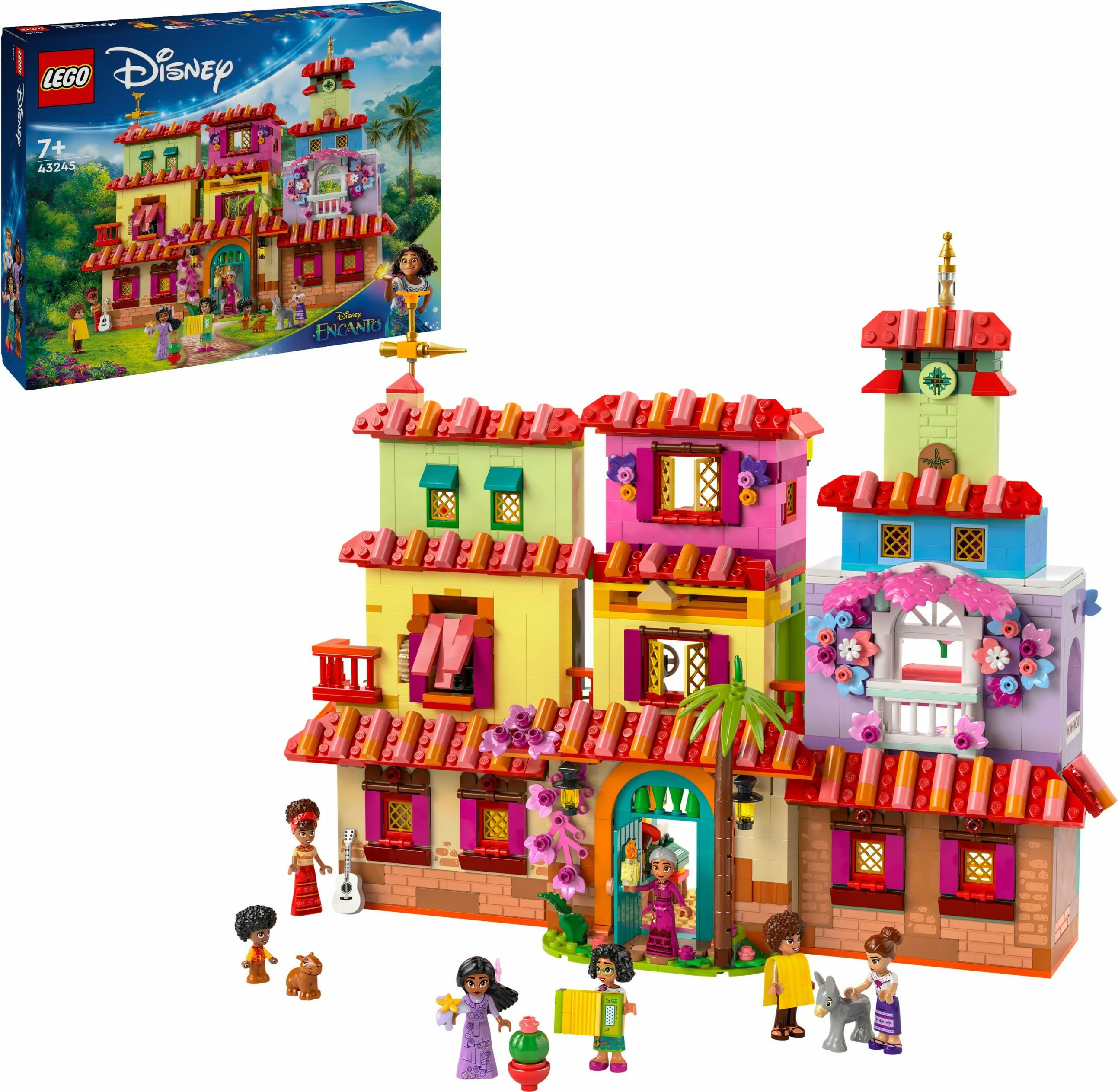 Svetla čarobna hiša Encanto, LEGO Disney 43245