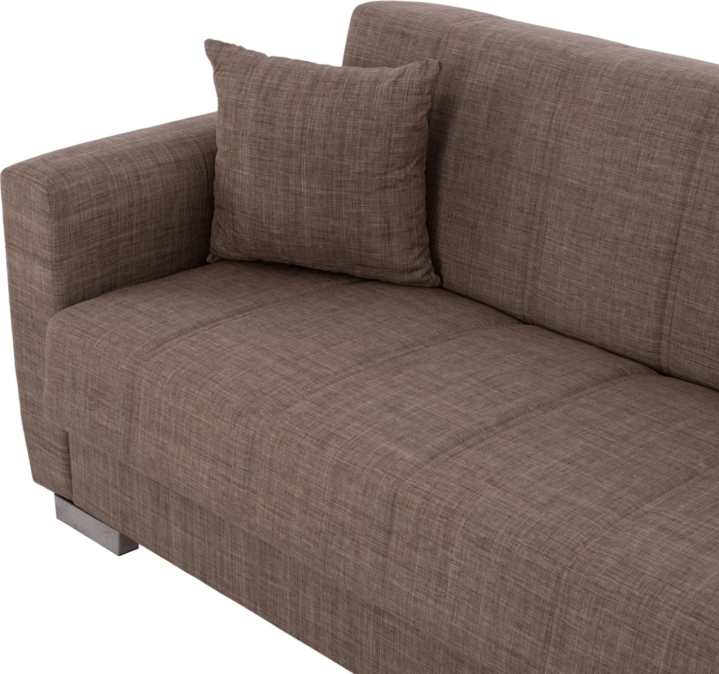 3-sedežna raztegljiva zofa v bež barvi 215x80x77 cm