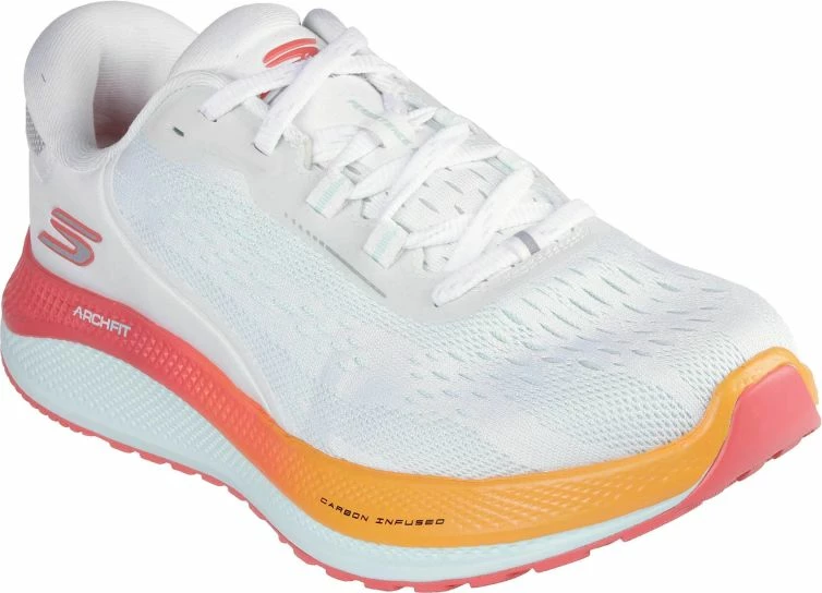 Tekstilne športne copate za ženske Skechers, bele