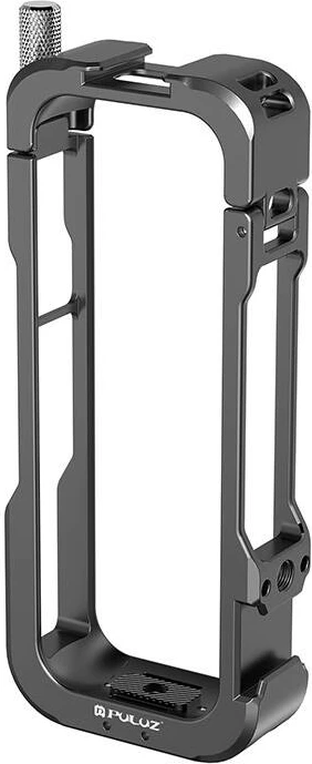 Zaščitno kovinsko ohišje za Insta360 X4, Puluz PU981B, s pokrovčkom leče