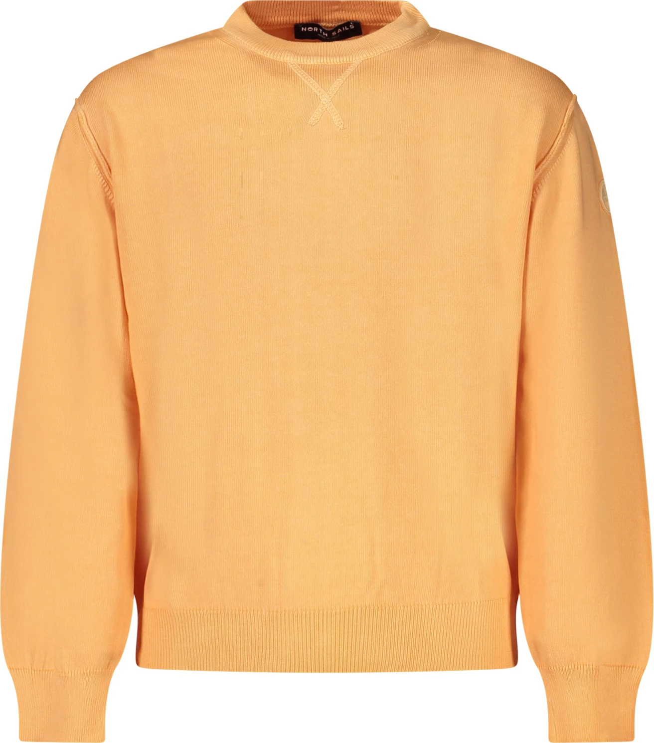 Pleteni pulover za fante NORTH SAILS, oranžen